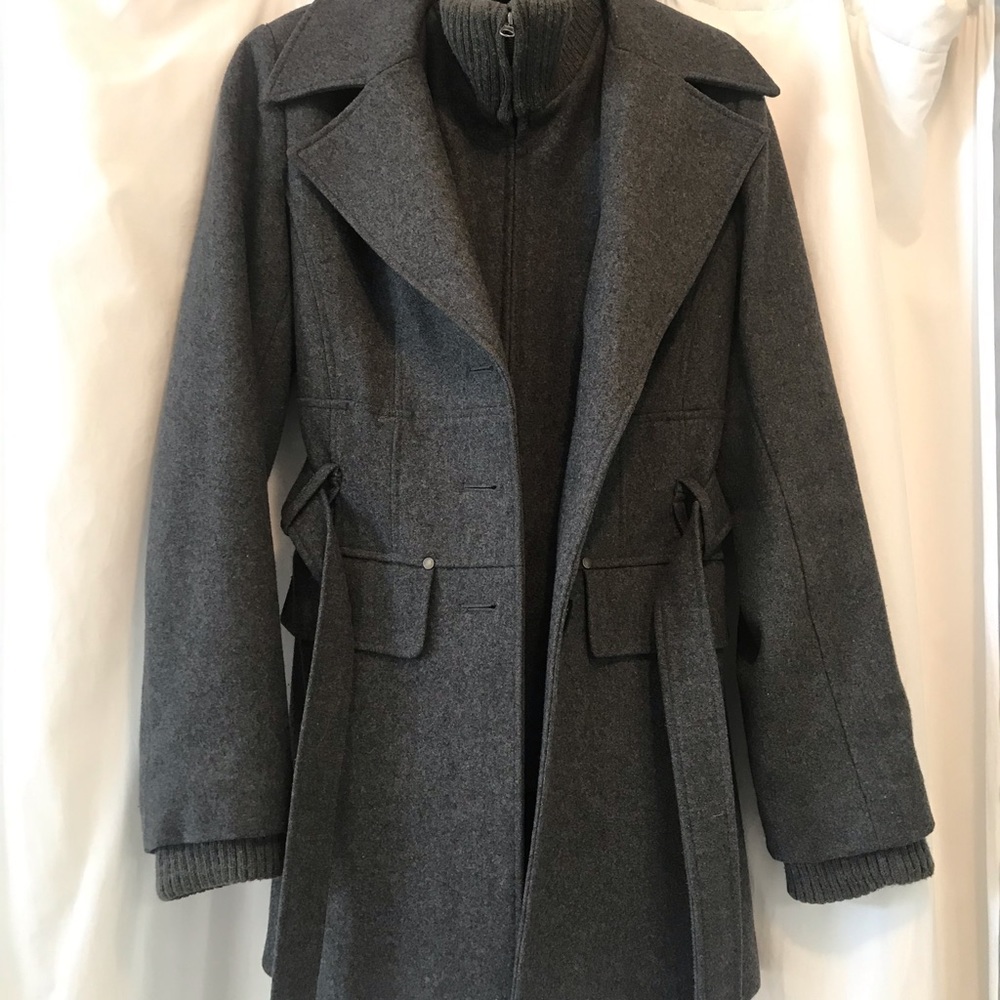 Marvin Richards Wool and Knit Coat